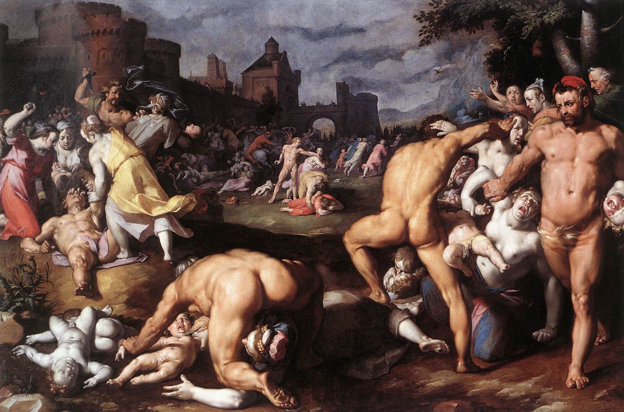 CORNELIS VAN HAARLEM Massacre of the Innocents sdf